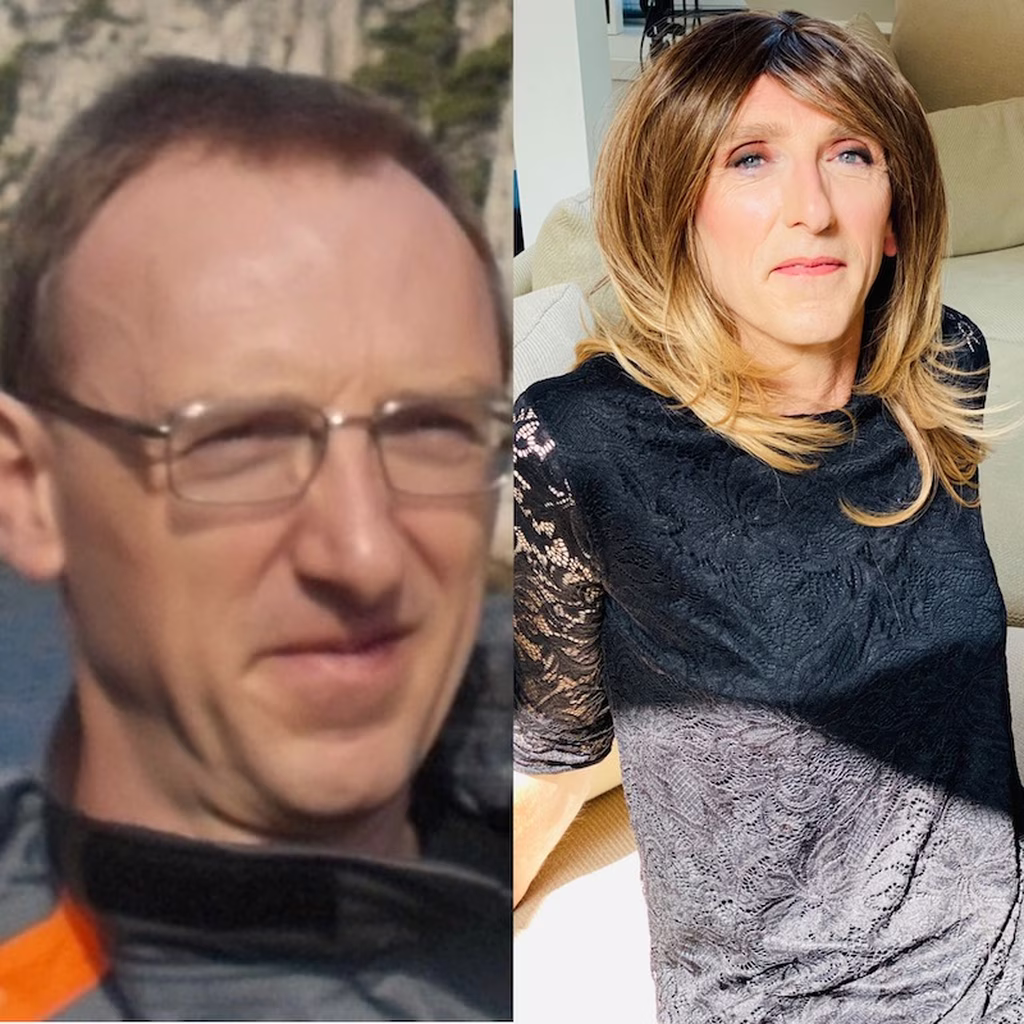 Hélène avant-après travestissement