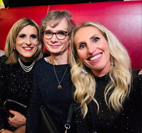 Julia, Inés et moi !