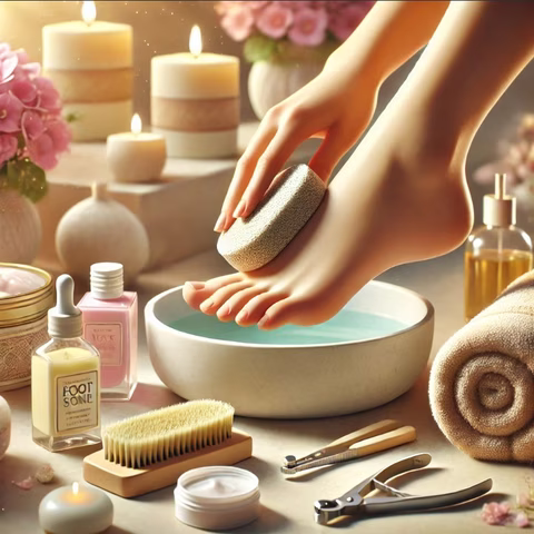 Routine pédicure
